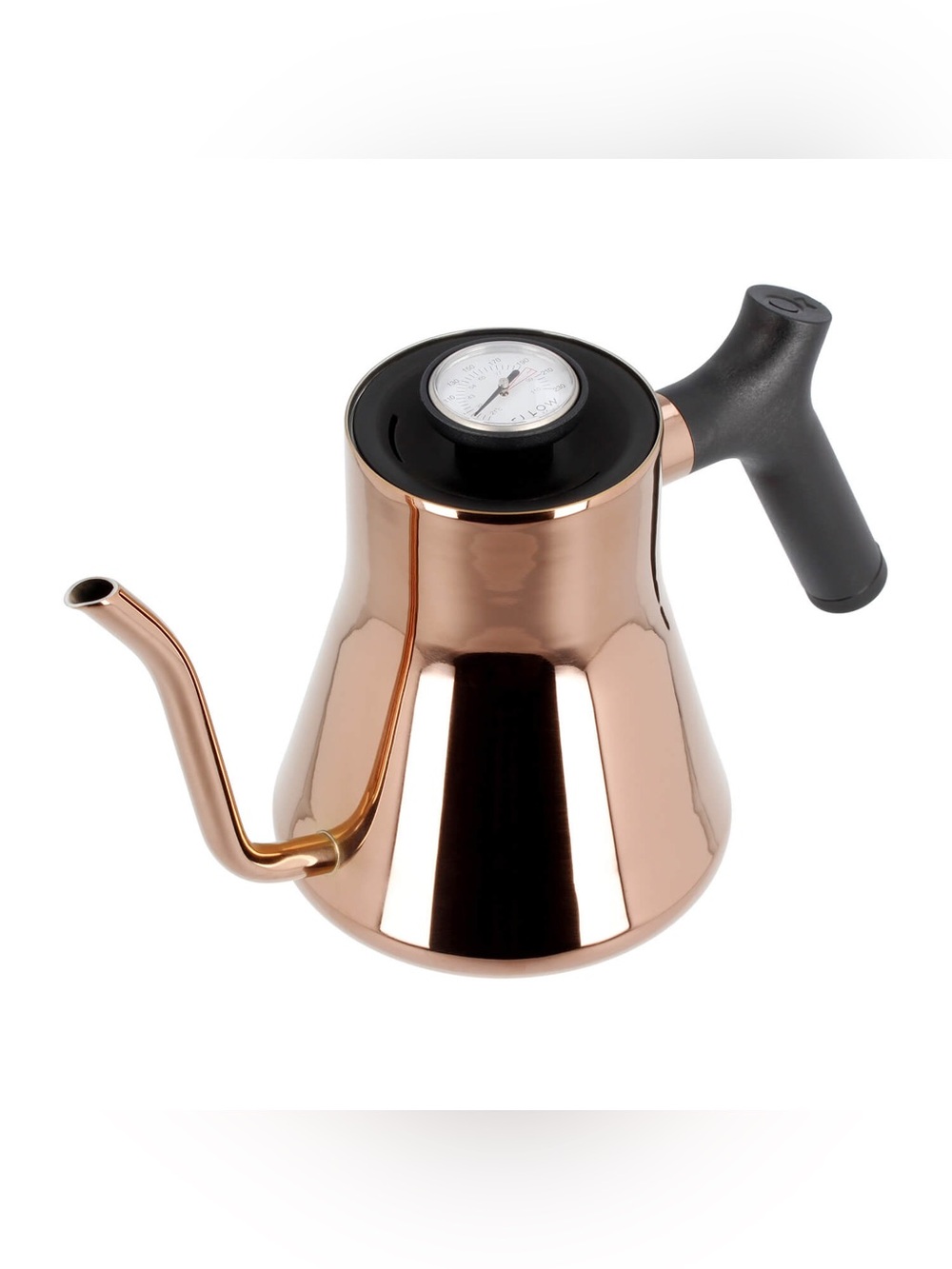 Fellow Stagg Copper Mini Pour-Over Kettle with Thermometer Electric Stovetop